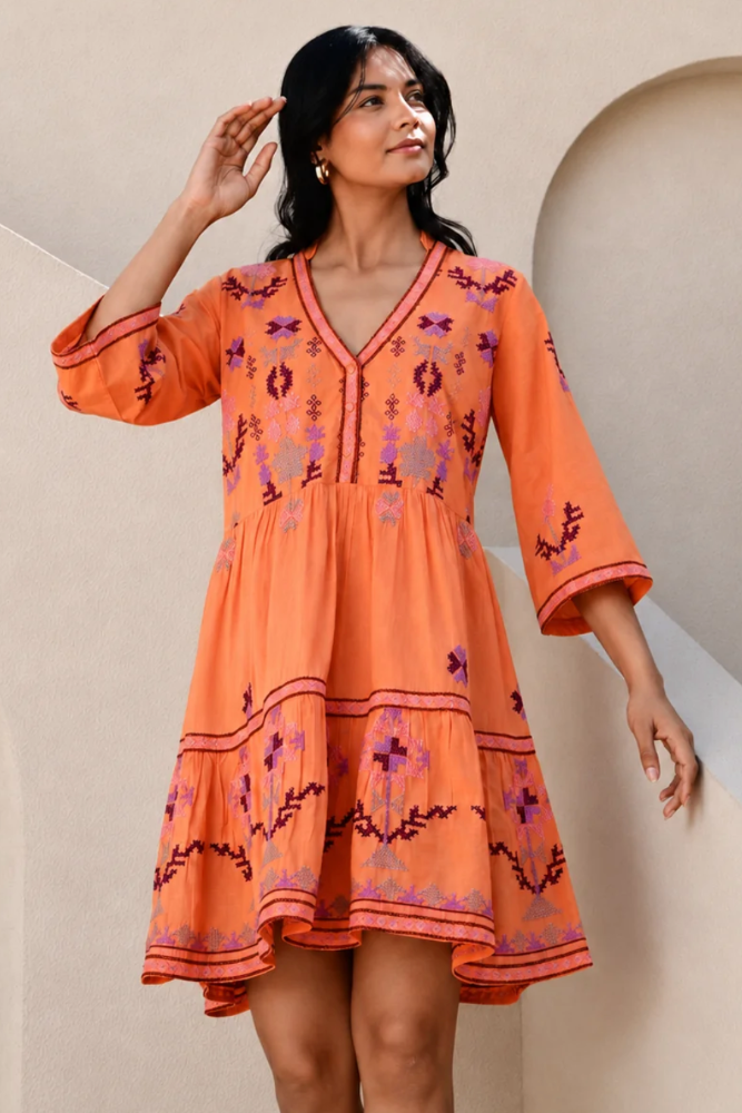 Azure and Indigo Clementine Swing Dress - Mango