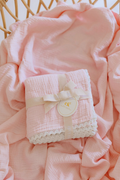 Confetti Kidz Classic Muslin Blanket - Soft Pink
