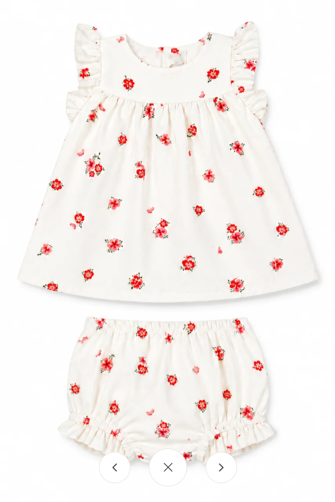 Confetti Kidz Organic Ruffle Set