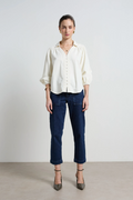 Dricoper Marlowe Denim Shirt - Ivory