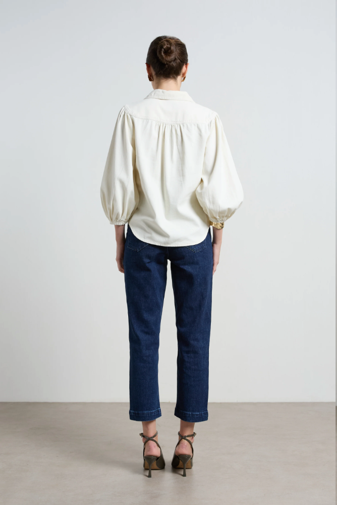 Dricoper Marlowe Denim Shirt - Ivory