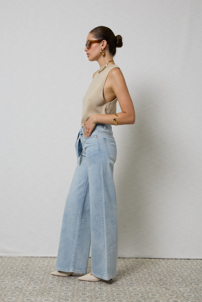 Dricoper Molly Coastal Blue Straight Leg Jeans