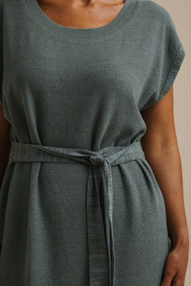 Talamaya - Retreat Cotton Twist Everyday Dress - Rainforest