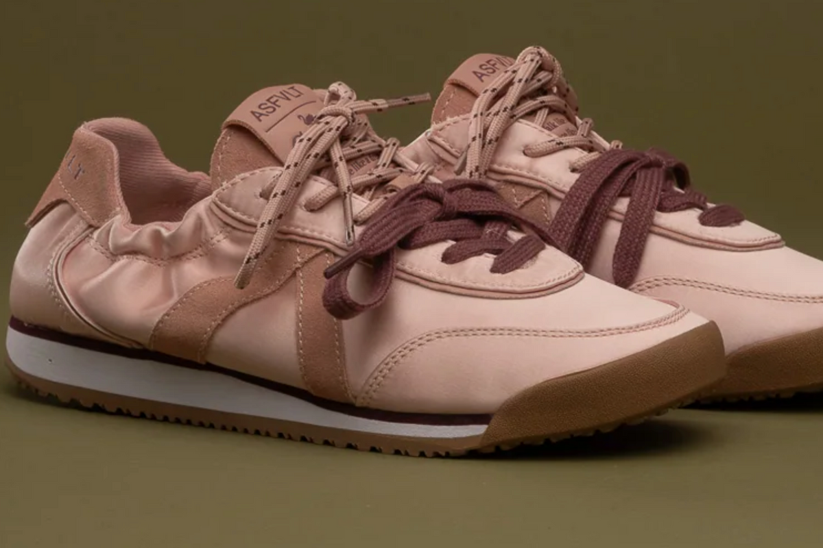 ASFVLT Grace Sneaker - Rose Satin