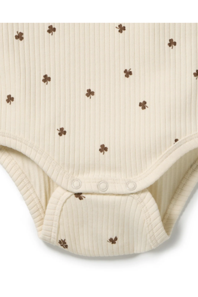Wilson & Frenchy My Lucky Charm Organic Bodysuit