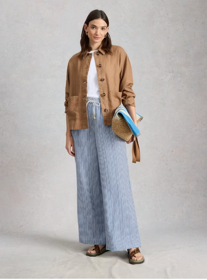 White Stuff Ally Linen Wide Leg Trouser - Blue Multi1.png
