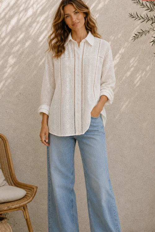 Azure and Indigo - Lacewood Shirt - Offwhite1.png
