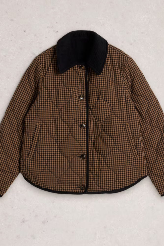White Stuff Arden Reversible Jacket - Black Multi1.png