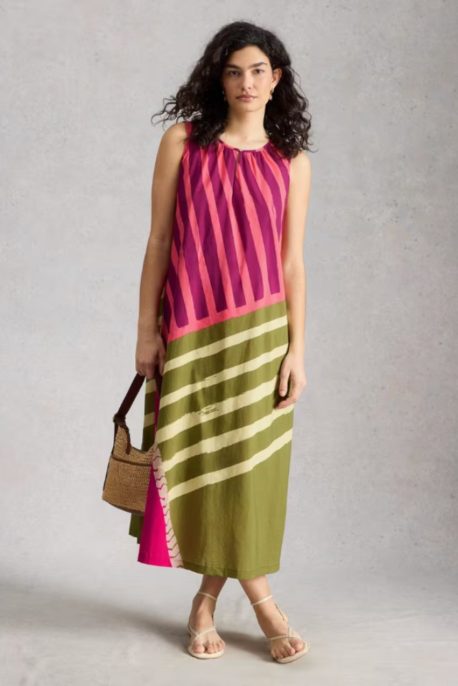 White Stuff Aggie Maxi Dress Pink Multi.png