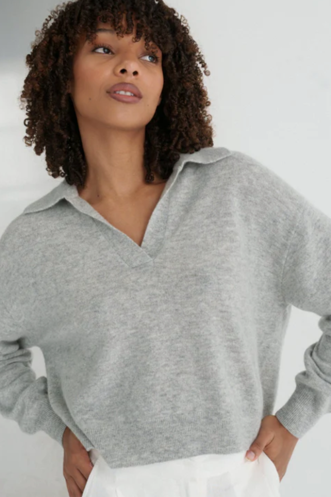 Lilly Pilly Emma Cashmere Knit - Grey Marle.png