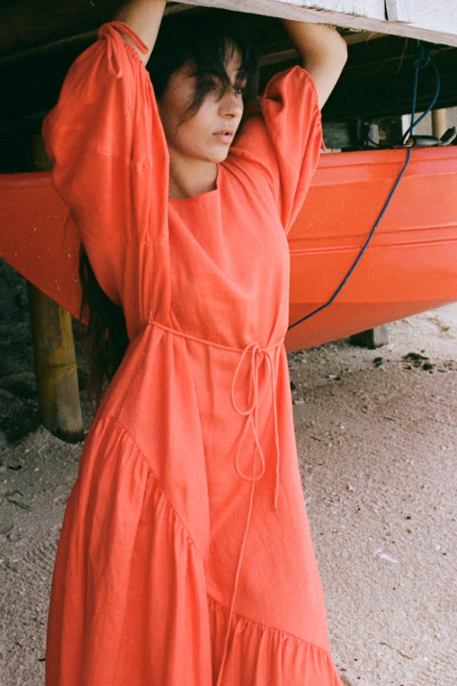 Lilly Pilly Charlotte Linen Dress - Spritz1.png