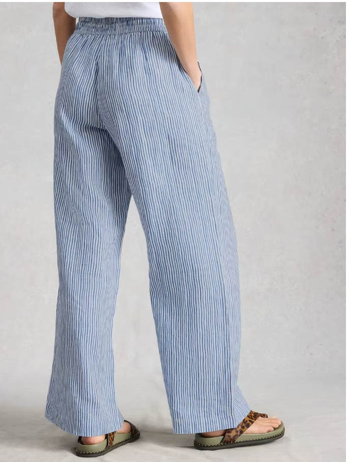 White Stuff Ally Linen Wide Leg Trouser - Blue Multi2.png