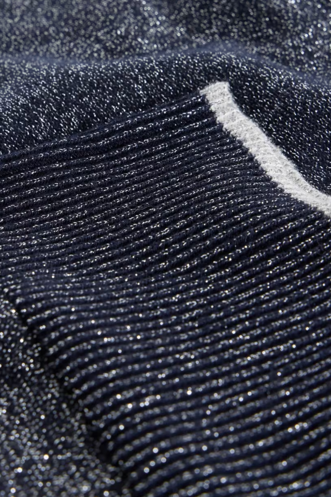 White Stuff Katie Sparkle Jumper - Dark Navy.png