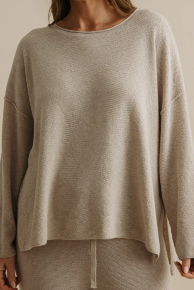 Talamaya Winter Retreat Pullover - Wheat1.png