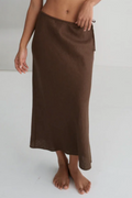 Lilly Pilly Riley Bias Skirt - Chocolate.png