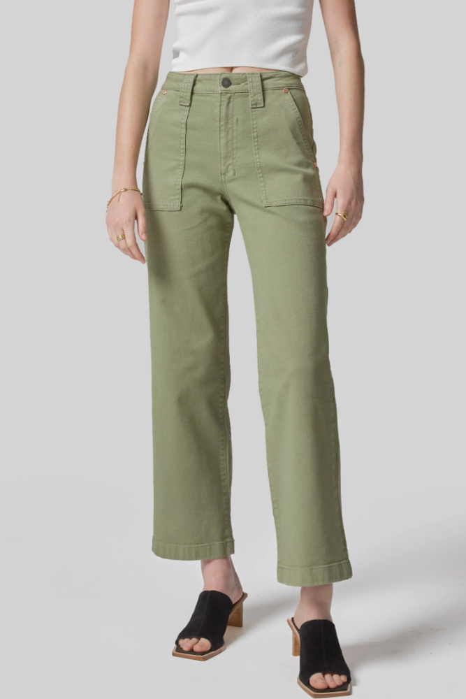 Dricoper Marfa Trousers - Oil Green.png