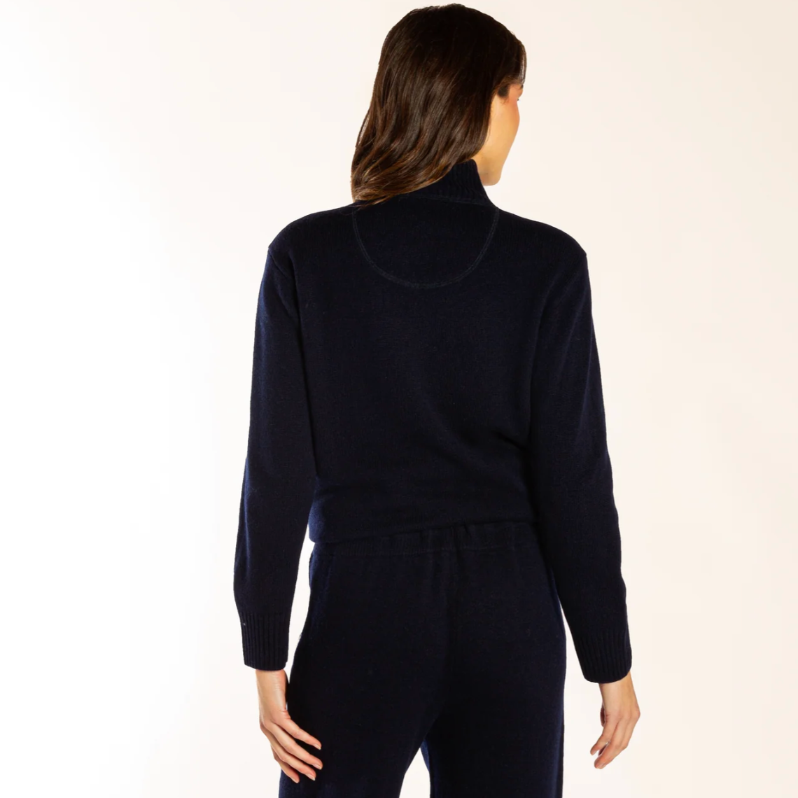 Bow & Arrow Navy Polo Neck1.png
