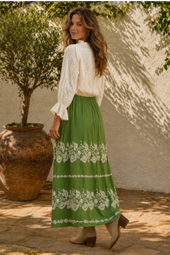 Azure and Indigo - Olivine Skirt - Olive2.png